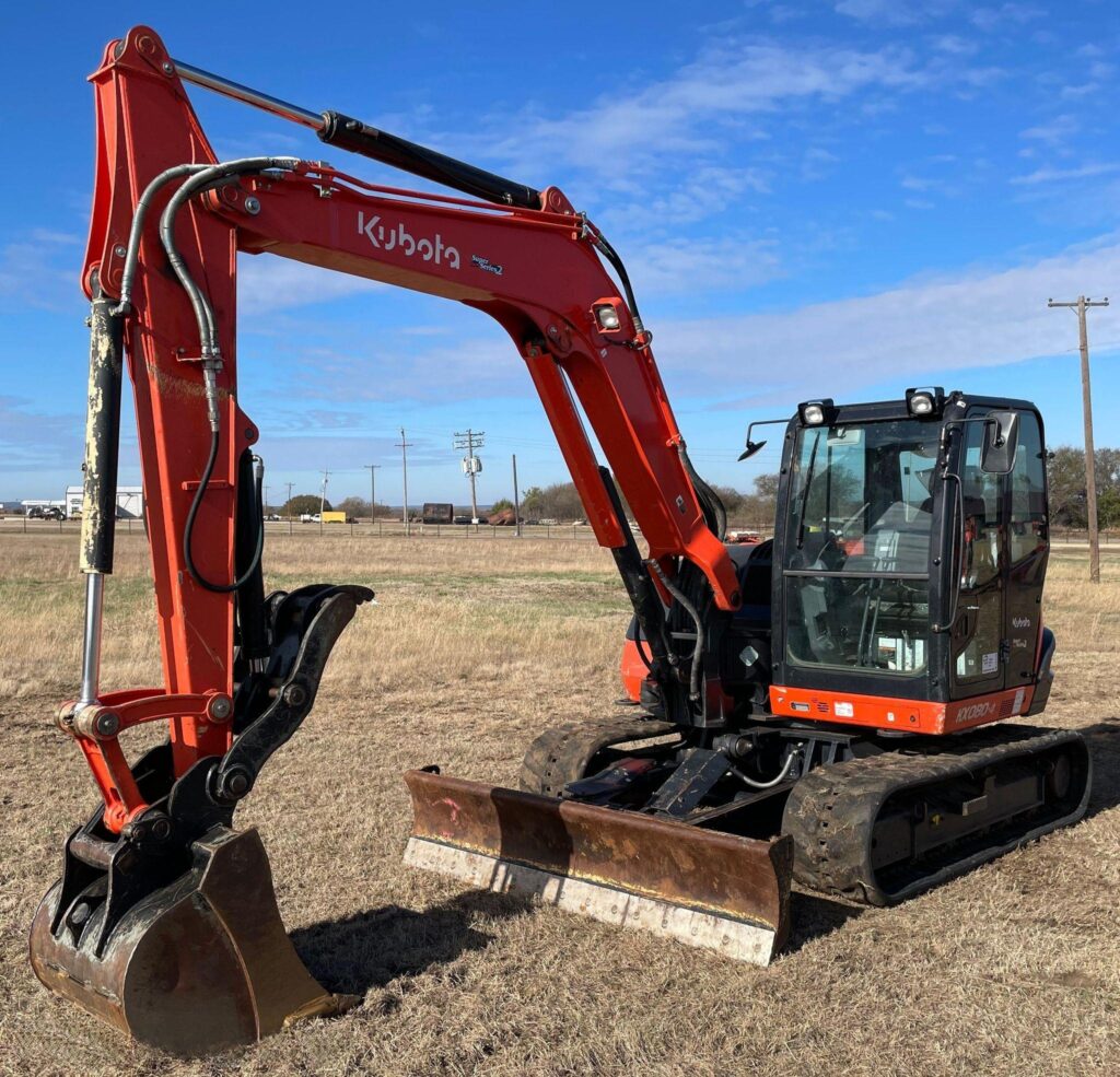 2020 Kubota KX080-4S2 Mini Excavator